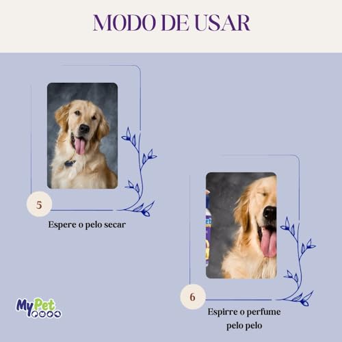 Perfume para Cachorro My Pet Bebê da Mamãe, Cheiroso e Refrescante, Perfume Pet, 120ml