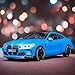 ERBADIHAGO Toy Cars Compatible for M4（M Performance Parts） 1/32 Metal Model Car Pull Back Car Toys with Light and Sound Toys Car Collectible Model for Children Age 3 + Year Old (Blue)