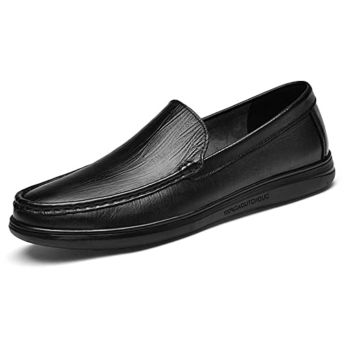 Men's Loafers Venetian Loafers Solid Colors Backless Leather Flexible Comfortable Lightweight Wedding Casual Slip-ons2