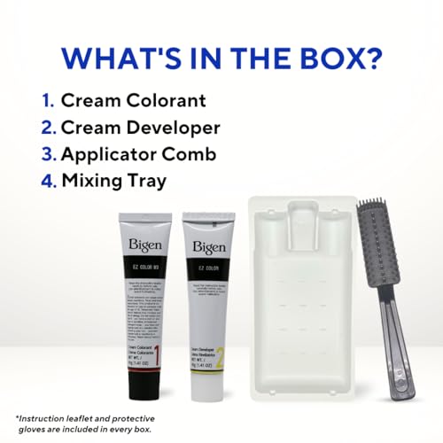 M5 Bigen EZ Color for Men Medium Brown - 3 Pack - Image 5