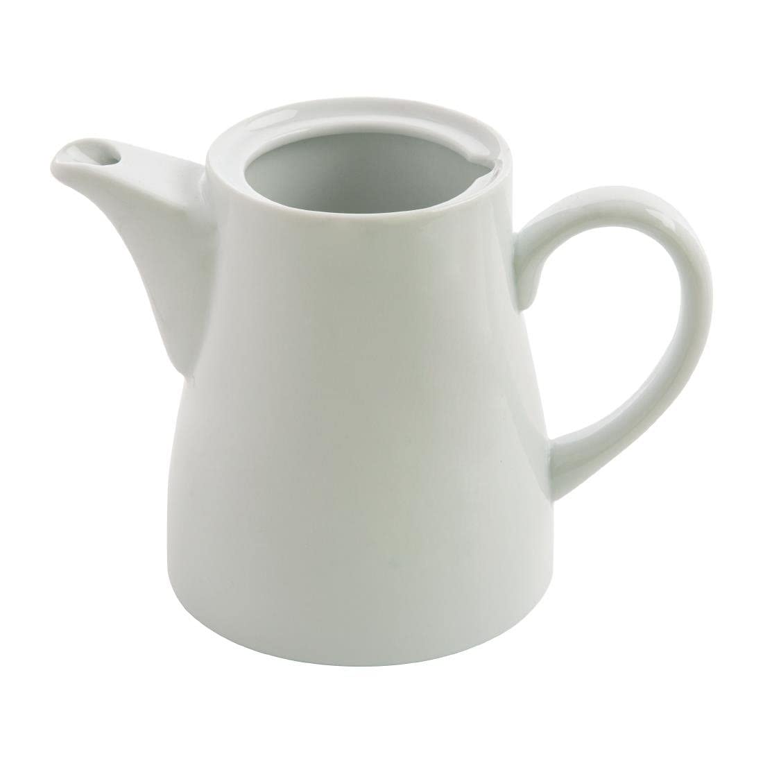 Olympia Whiteware Lot de 4 pots à café en porcelaine Passe au four 653 ml