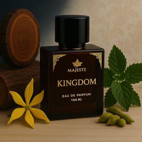 Image of Kingdom by APS Majeste 100 ML Eau De Perfume | Men Perfume | Lush, Exotic Beauty of Ylang Ylang-a Floral, Luxury Long Lasting Perfume for Men