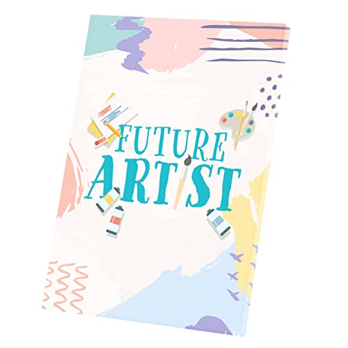 Futur artiste enfant affiche poster décoratif en toile 40 x 56 cm