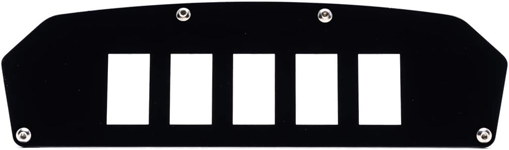 UTV INC Can Am Commander and Maverick 5 Switch Dash Plate Mounting Panel