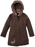Catimini Mädchen Parka Mantel, Braun (Choco), 128 (Herstellergröße: 8 ans)