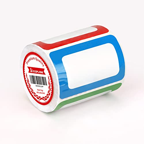 Lkxsplabe Name Tags Labels 400 Stickers，5 Colors Personalized Stickers #TOP1