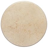 Design élégant et adaptabilité : avec son design simple mais élégant en crème, cette plaque en marbre moderne s'intègre parfaitement dans n'importe quel décor et confère à votre pièce une élégance intemporelle. Idéal pour une ambiance d'étude ou de bureau.