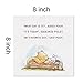 Classic Winnie the Pooh Wall Art Decor What Day is It My Favorite Day Quote Canvas Painting Pictures Framed Print Sign Artwork Ready to Hang for Home Nursery (8x8 Inch)