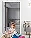 Cat Screen Katzennetz für Balkon, Haustiere Bildschirm Tür, verhindern, DASS Katzen aus Laufen, Katze Mesh Tür Bildschirm für Wohnzimmer, Schlafzimmer, Küche (Passende Türgröße: 90cm x 210cm)