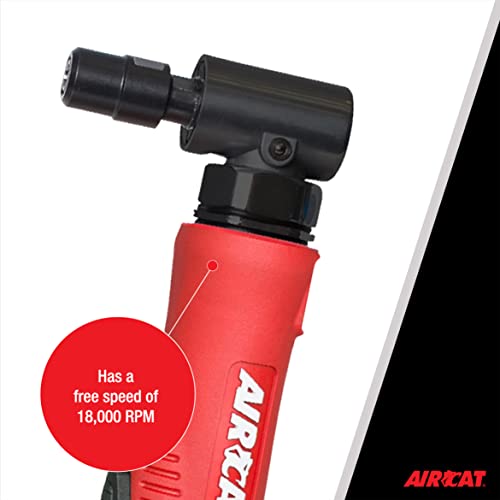 Aircat 6265 1.0 Hp Composite Angle Die Grinder 18,000 Rpm #TOP3