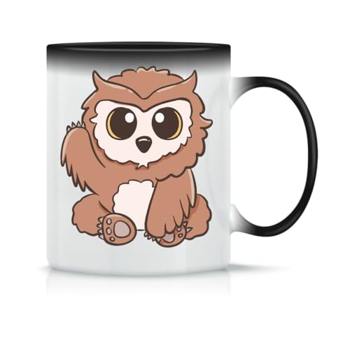 Moonai Dnd Bg3 Owlbear Classic Ceramic Coffee Mug White Black Pink Magic 330ml