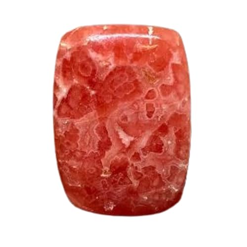 Rhodochrosite naturelle rectangulaire 36mm pour monter un pendentif sur mesure