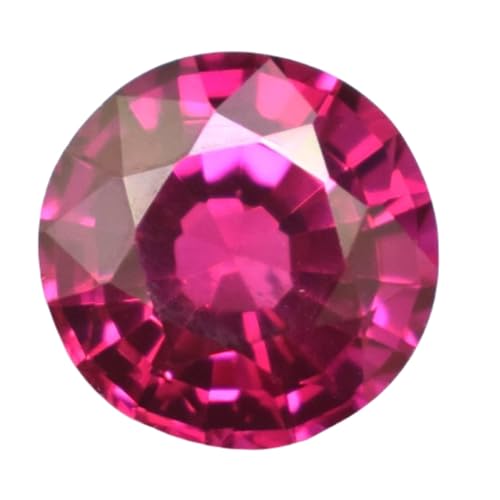Grenat rhodolite véritable rond 11,3 mm pour réparer ou imaginer votre propre bague