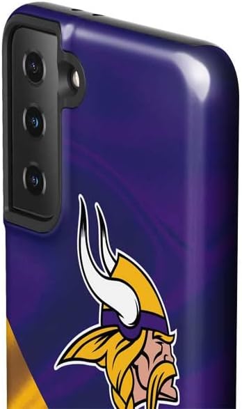 Skinit Pro Phone Case Compatible with Galaxy S21 FE - Officially Licensed NFL Minnesota Vikings Design