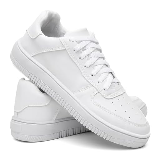 Tênis Masculino Casual Urbano Preto e Branco Leve, Confortável e Estiloso, do 38 ao 43 (Branco, BR, Adulto, Numérico, 38)