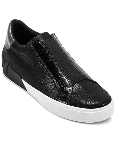 DKNY Women's Mindi Everyday Slip on Sneaker with Logo