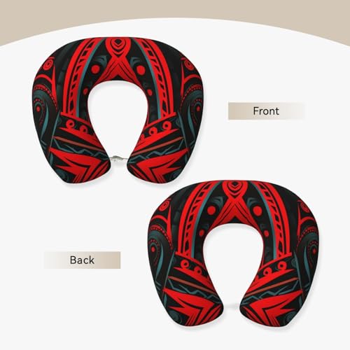 Almohada Viscoelástica U Cervical Negra 30 cm miniatura 3