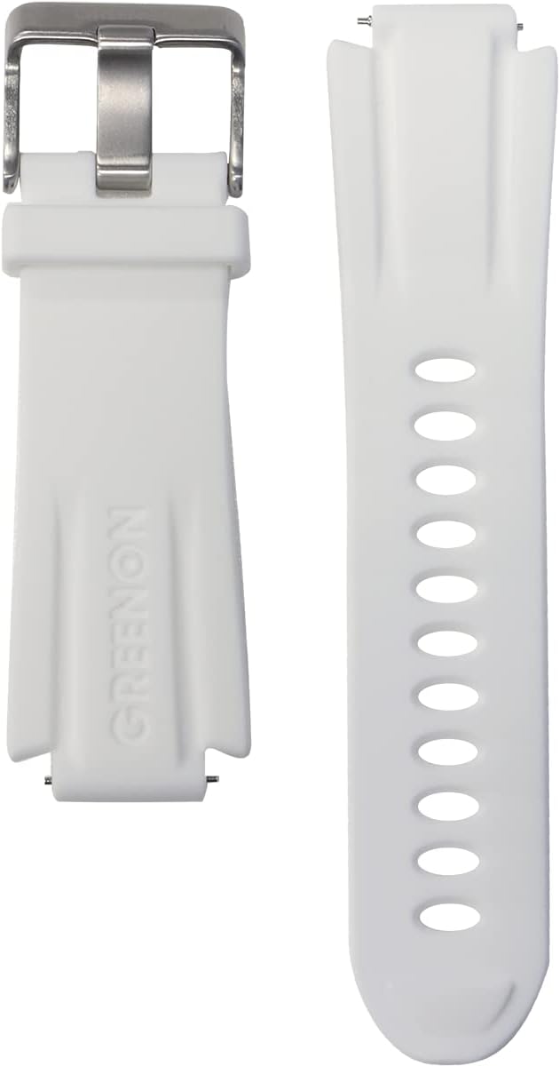 GreenOn GA-BWH Common Silicone Strap White GA-BWH White