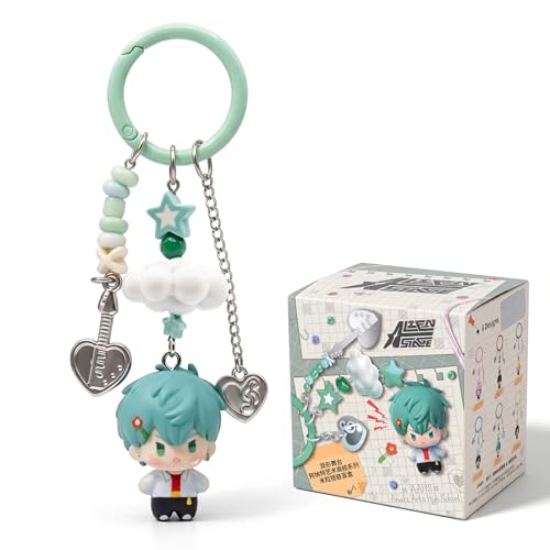 YJacuing Alien Stage Anakt Arts High School Blind Box Porte-clés, Boîte unique, contient un caractère aléatoire, Medium