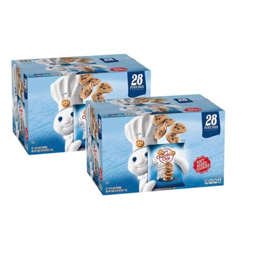 Soft Baked Mini Chocolate Chip Cookies, Soft Baked, 1.5 oz, 28 Pack (42 oz (2 Pack))