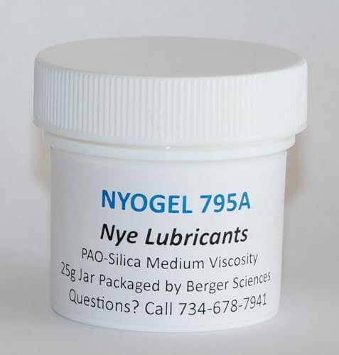 Nyogel 795A Medium Viscosity Synthetic Damping Grease (25g Jar) Substitute for Nyogel 774