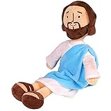 Muicook Christmas Decorations My Friend Jesus Plush Doll, Classic Jesus Savior Plush Religious Toy,...