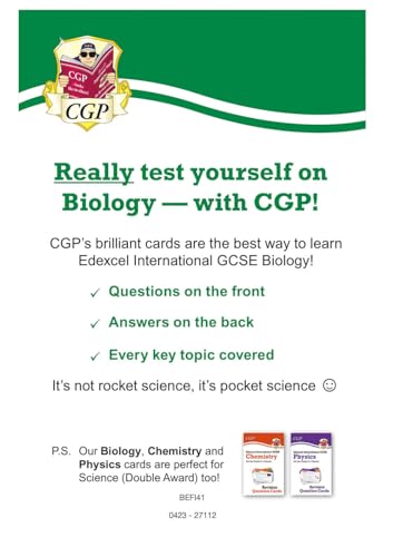 New Grade 9-1 Edexcel International GCSE Biology: Revision Question Cards (CGP IGCSE 9-1 Revision) - Image 2