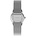 Timex Women's Easy Reader 25mm Watch – Silver-Tone Case White Dial with Silver-Tone Stainless Steel Mech Bracelet