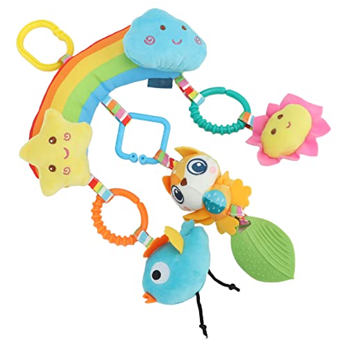 Brinquedo de Cadeirinha de bebê, Brinquedo de Pelúcia Pendurado para bebê, Presente Educacional Colo