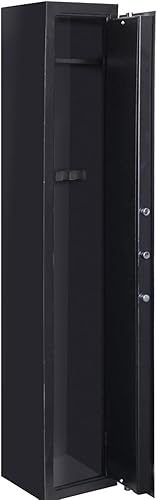 Miniatura 3 de American Furniture Classics Caja fuerte para armas 905, gabinete, color negro