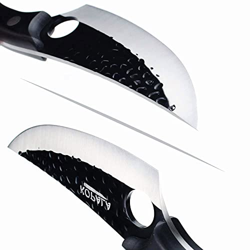 Kopala Kitchen Knife Multi-Purpose Boning Knives For Cooking, Bbq, Camping, Grill, Carbon Steel Chef Knife With Leather Sheath #TOP1