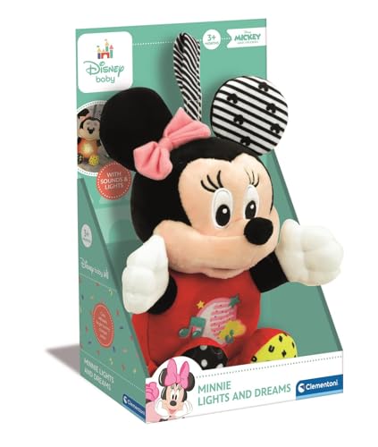 Clementoni Baby Minnie Lightin Plush Peluche 17207 - vue 2