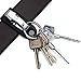 Liangery Keychain for Men, Belt Keychain Leather Belt Loop Key Holder Belt Key Chain Clips with Detachable Keyring for Men