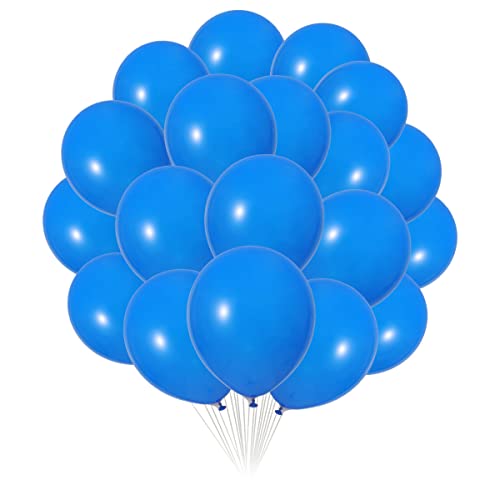 Image of 300 Pack Blue Balloons 12 inch Blue Latex Party Balloon Bulk for Various Party Events Decorations
