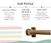 32.5 in. Long Montessori Pull Up Bar for Babies | Hand-Made, Assembled, Quality Wooden Toy Bar for Infants, Ballet Bar for Toddlers.