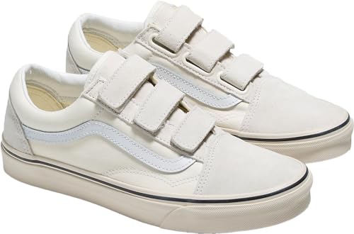 Vans Vans Unisex Adults' Old Skool V Trainers Black (Marshmallow/Turtledove 8 M US Women / 6.5 M US Men)