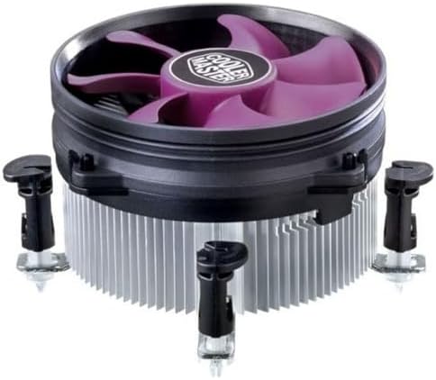 Cooler Master X Dream i117 Chłodnica Powietrzna CPU - Niskoprofilowa Konstrukcja 60.4mm, Wentylator 95mm o Niskim Poziomie Hałasu (19 dBA, 1800 RPM), Montaż na Zatrzask - Kompatybilna z Intel LGA 1200