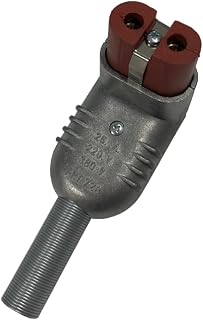 Enchufe metálico resistencia clavija 90° Jemi 25A | Para freidora | Resistencia clavija