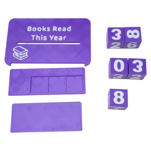 3D-Printad Bokställ | Bärbar Läsning Display Inredning - Bokställ Display,För Bokälskare Bibliotekarier Kvinnor Hylla Bokhylla Skrivbord Skola Bibliotek Klassrum