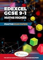 Edexcel GCSE 9-1 Maths Higher: Practice Exam Papers B09W1JFWPH Book Cover
