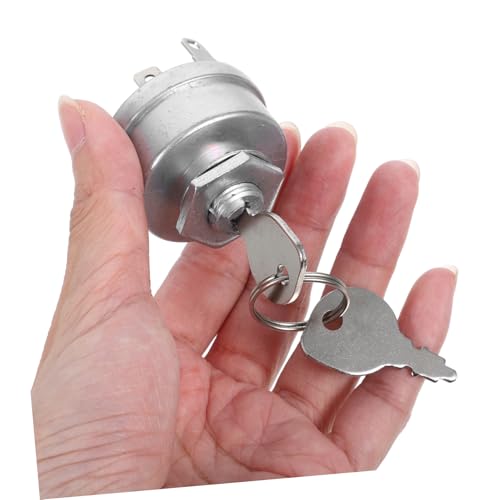 Interruptor de encendido para cortacésped con llaves compatible con varios modelos 4