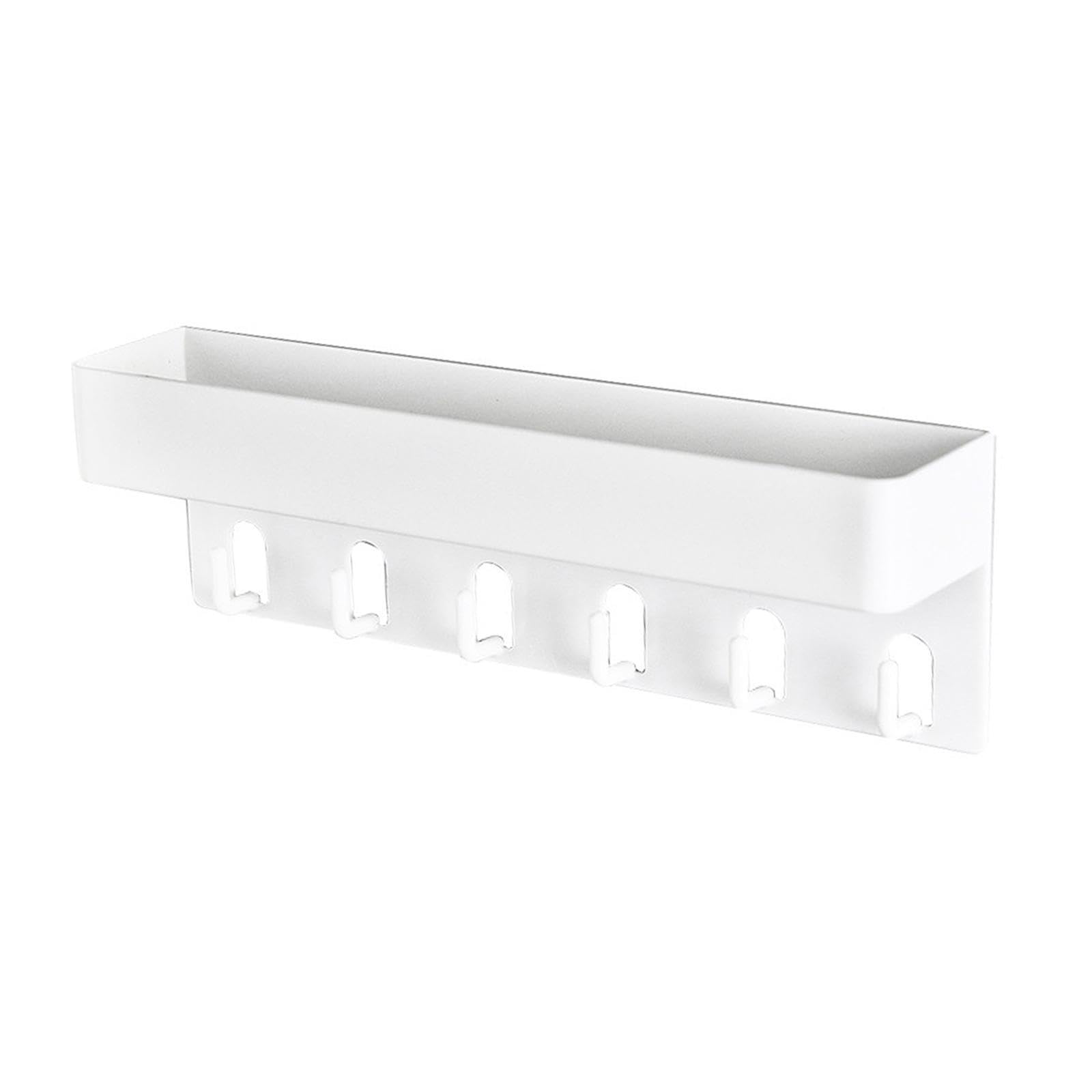 Cydzsra Multipurpose Key Rack Wall Hooks Family Spaces Easy Assembly For Maintaining Order Compact Wall Storage Rack Doesn’t Up Much Space But Provides
