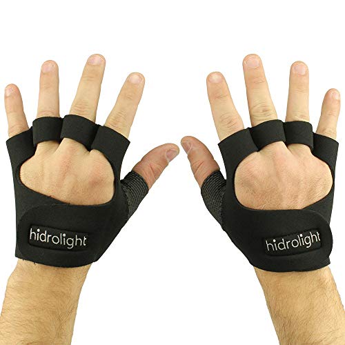 AX Esportes Luva Fitness Neoprene G, Preto