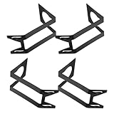 Zerodeko 4 Stück Lange Metall label clip Halter für Regale und Preisschilder Stabile Flexible Preisschildhalter für Supermarkt Lebensmittelanzeigen Langlebige Etikettenhalter für