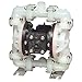 1/2" Polypropylene Air Double Diaphragm Pump 14 GPM 190F
