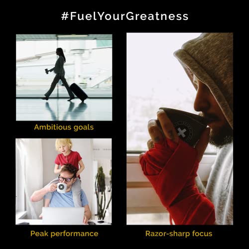 Black Insomnia Extreme Caffeine Coffee - World's Strongest Highly Caffeinated Coffee - Classic Roast Ground - 1Lb #TOP7