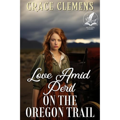 Love Amid Peril on the Oregon Trail Audiolibro Por Grace Clemens arte de portada