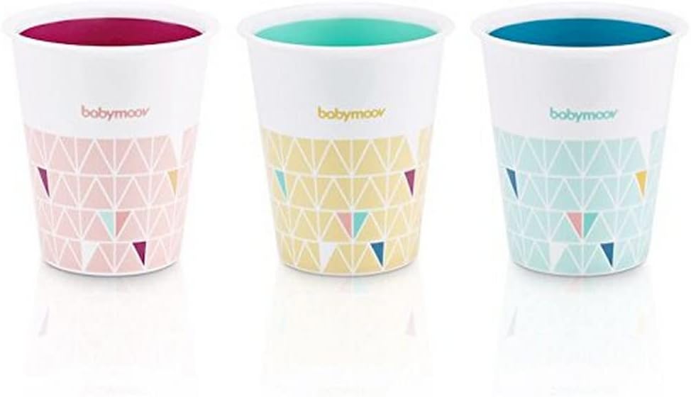 BabymoovCups, Multi-Colour, Set of 3