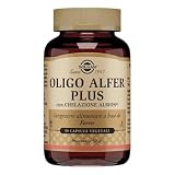 Solgar OLIGO ALFER PLUS – Ferro bisglicinato “gentile”, alta biodisponibilità, 90 capsule vegetali