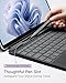 Microsoft Surface Pro 11 2024, 13-inch Touchscreen 2-in-1 Laptop, Snapdragon X Plus, 16GB, 512GB, with Inateck Bluetooth Backlit Keyboard with Touchpad & Pen Holder – 2-in-1 Laptop & Tablet (Dune)